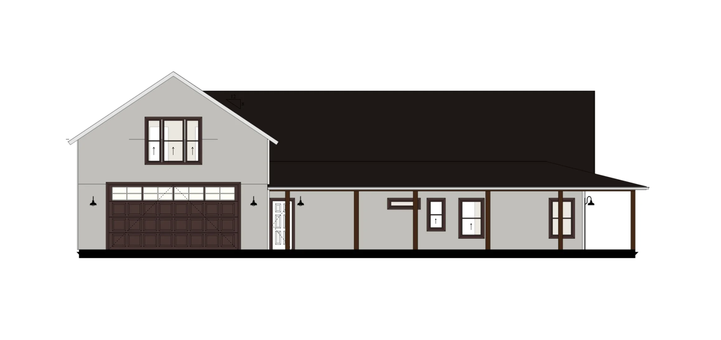 PL-64003 Vivian Barndominium House Plan - Image 8