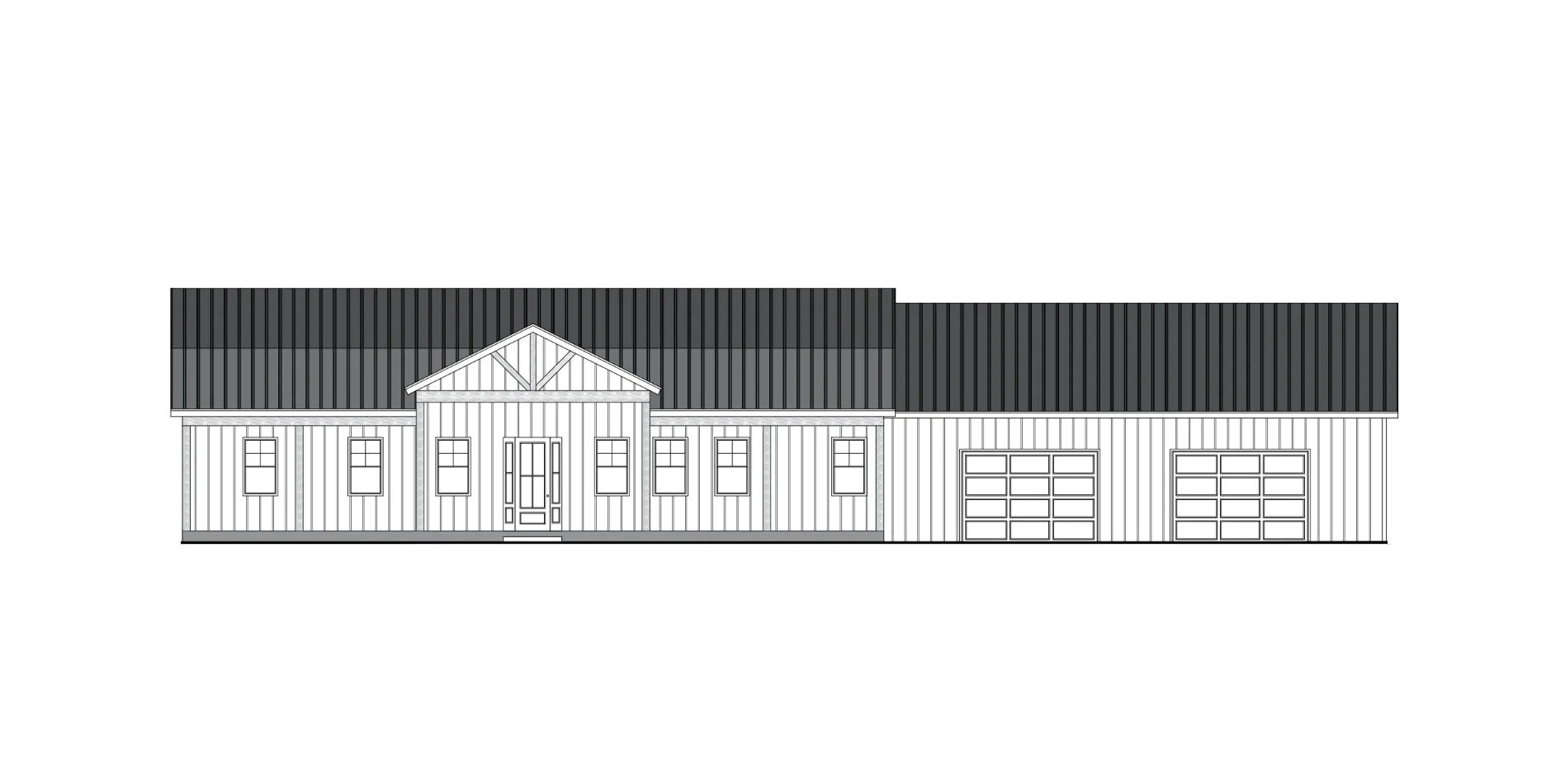 PL-64007 Brooke Barndominium House Plan - Image 12