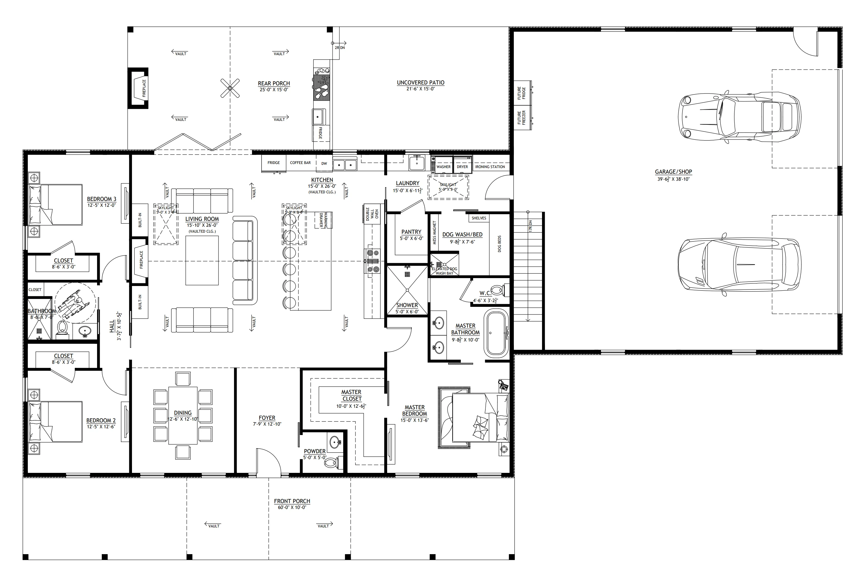 PL-64007-J Jodi Barndominium House Plan - Image 13