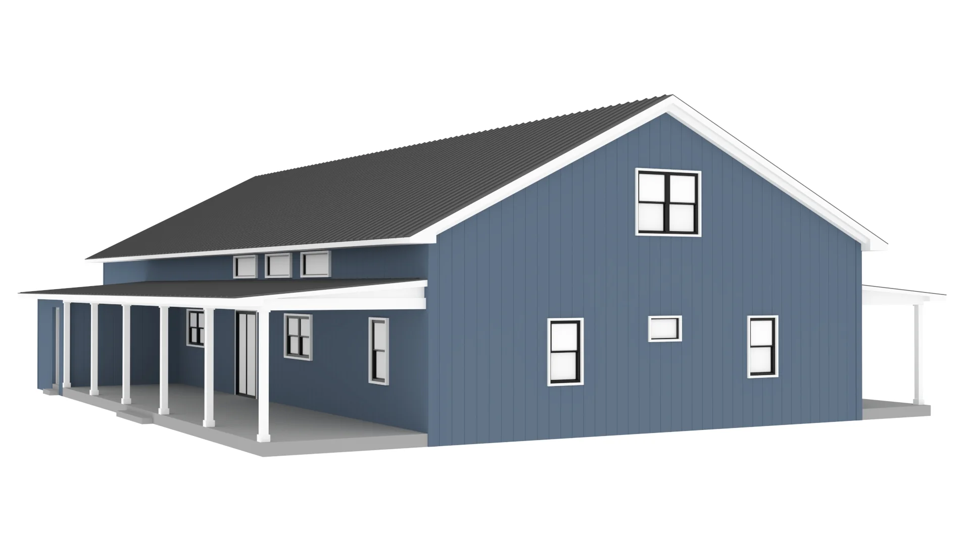 PL-64008 Andy Barndominium House Plan - Image 8