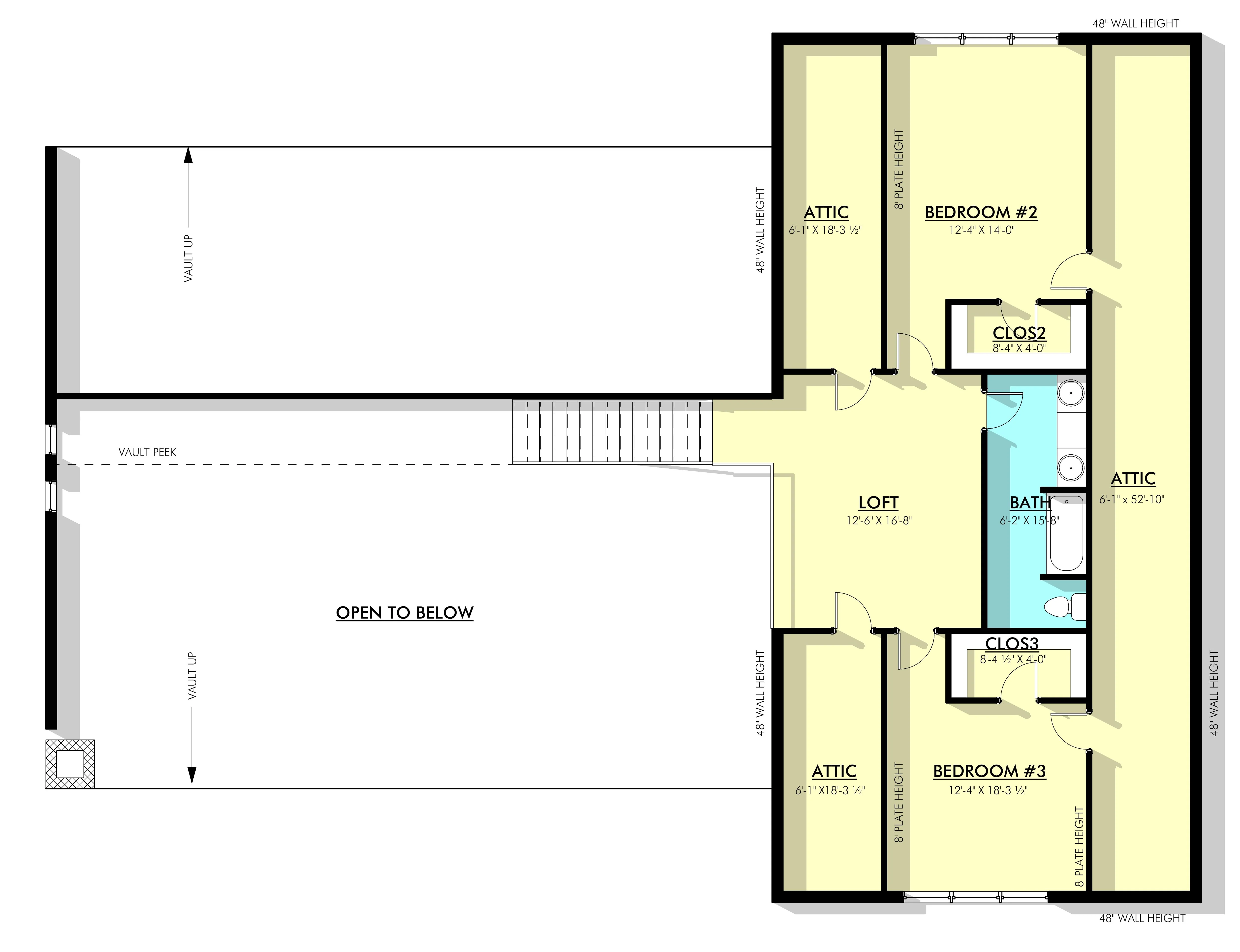 PL-64009 Stuart Barndominium House Plan - Image 10