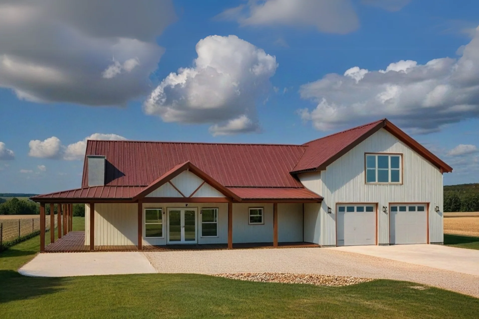 PL-64009 Stuart Barndominium House Plan - Image 3