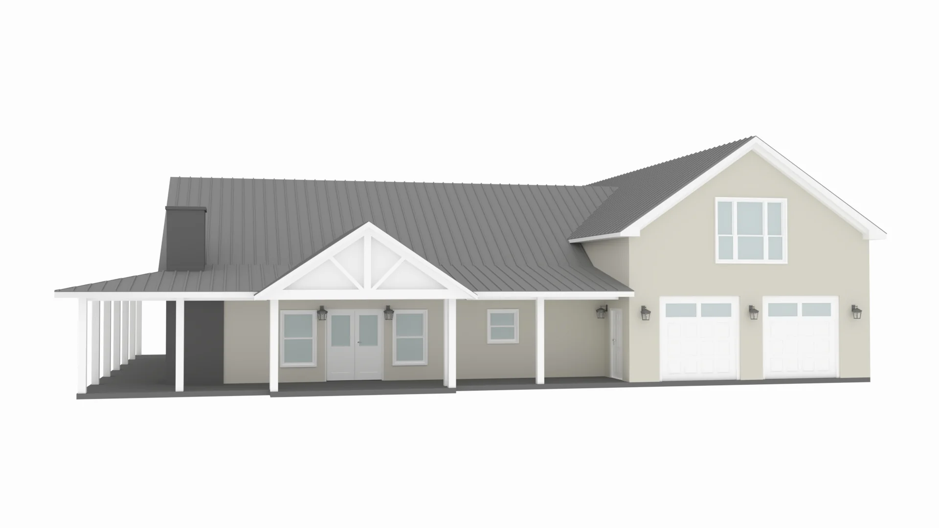 PL-64009 Stuart Barndominium House Plan - Image 5