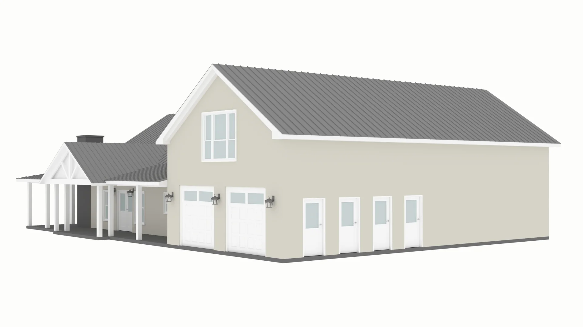 PL-64009 Stuart Barndominium House Plan - Image 6