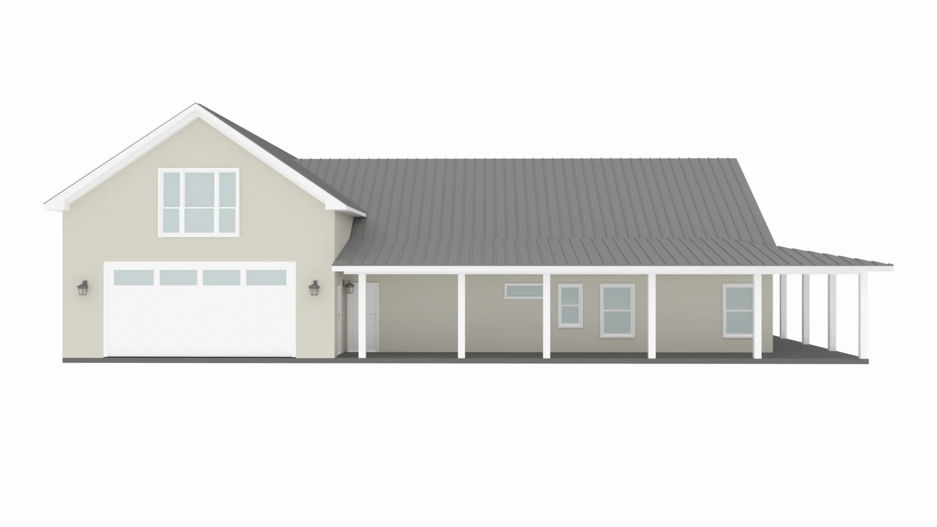 PL-64009 Stuart Barndominium House Plan - Image 7