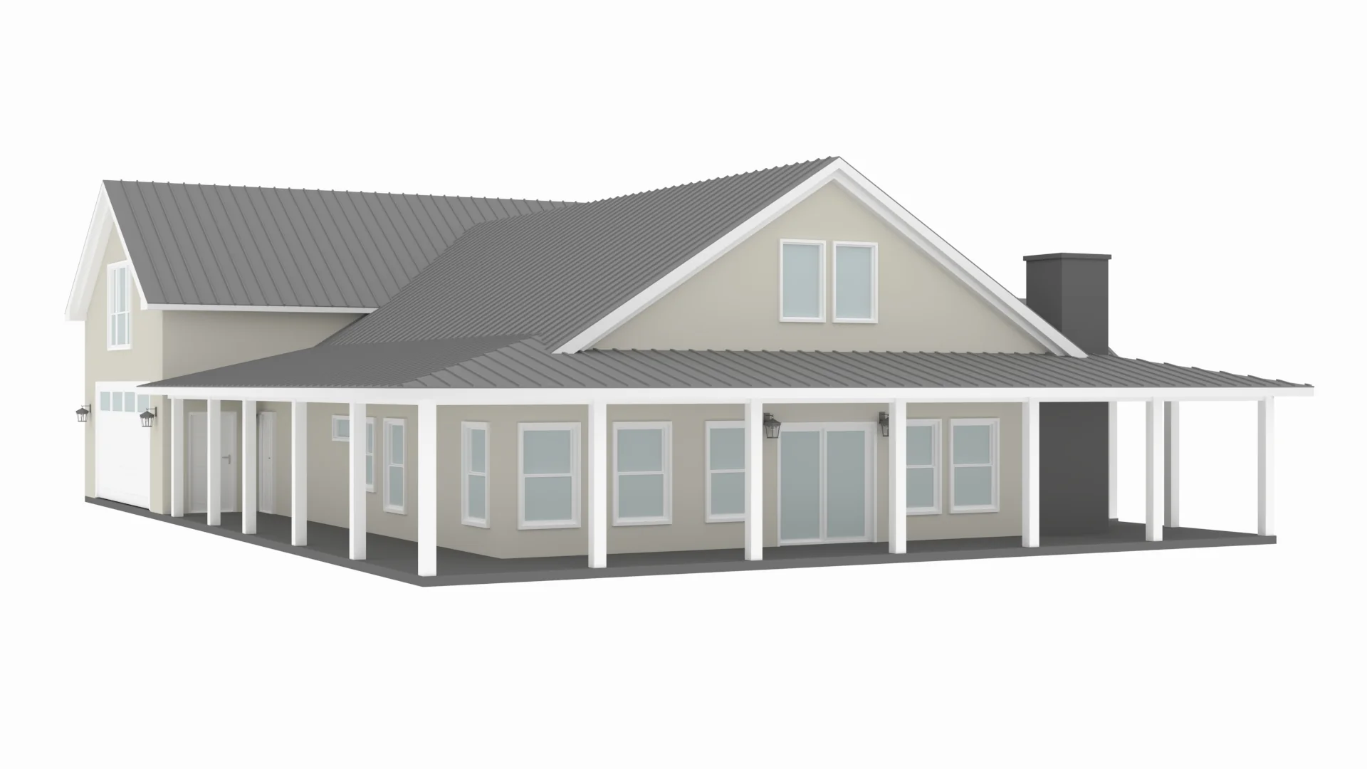 PL-64009 Stuart Barndominium House Plan - Image 8