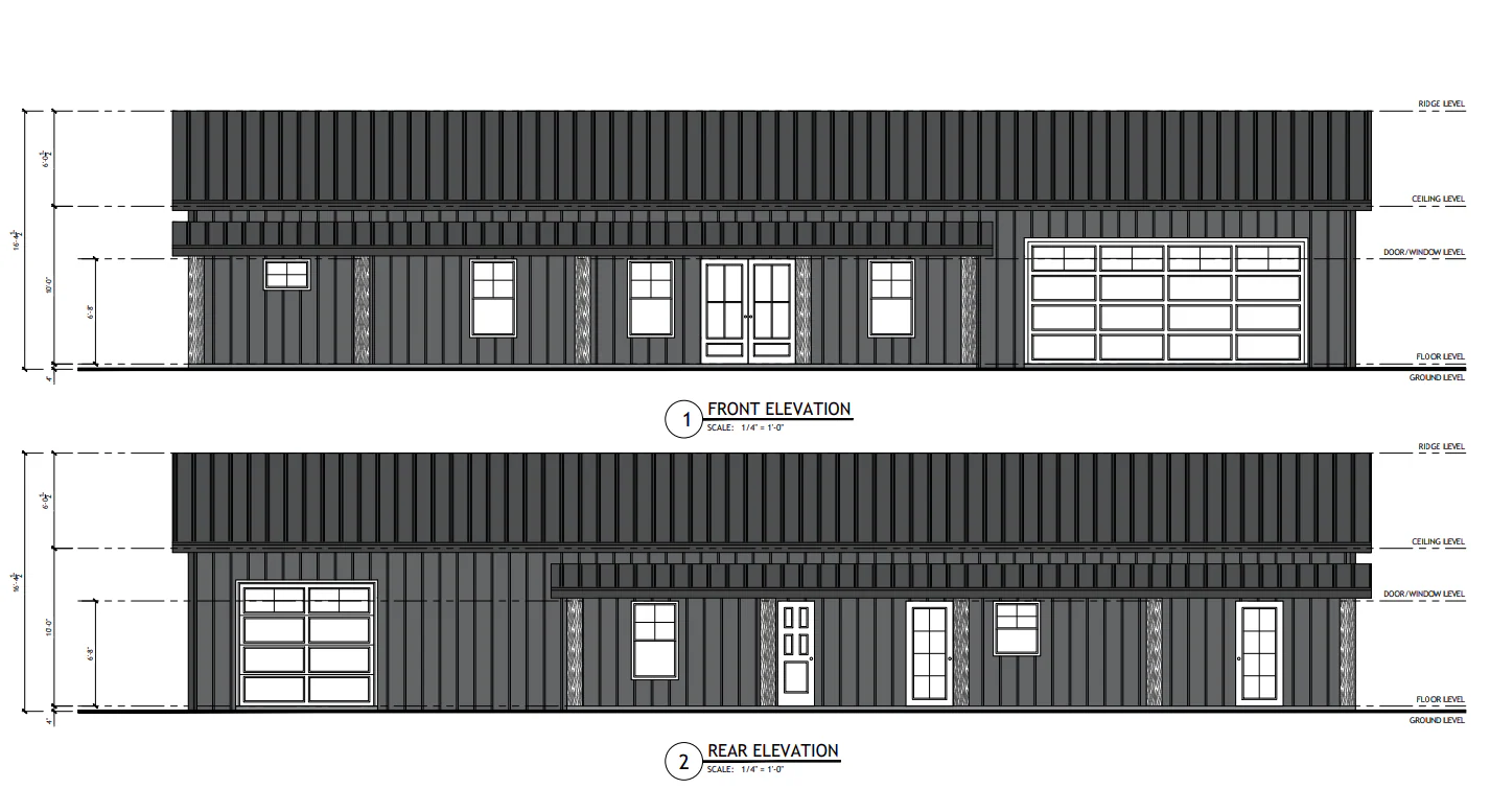 PL-64010 Westbury Barndominium House Plan - Image 10