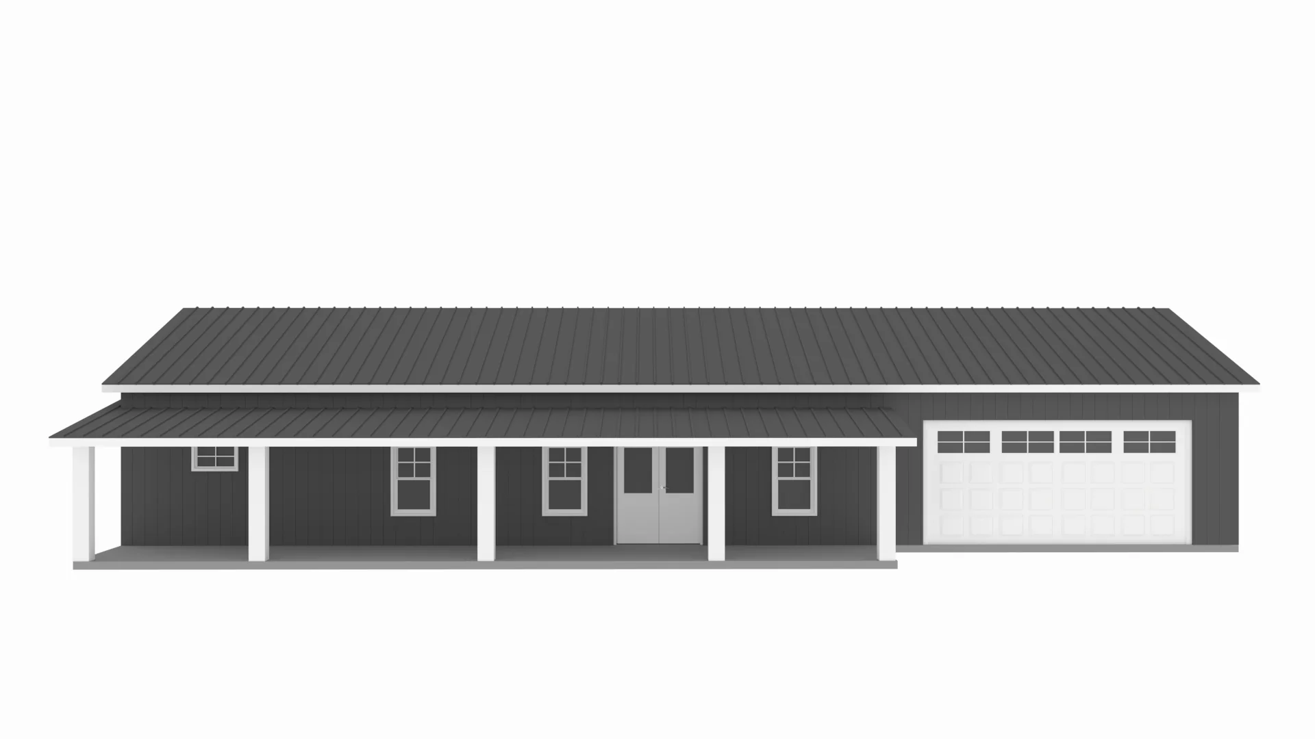 PL-64010 Westbury Barndominium House Plan - Image 5