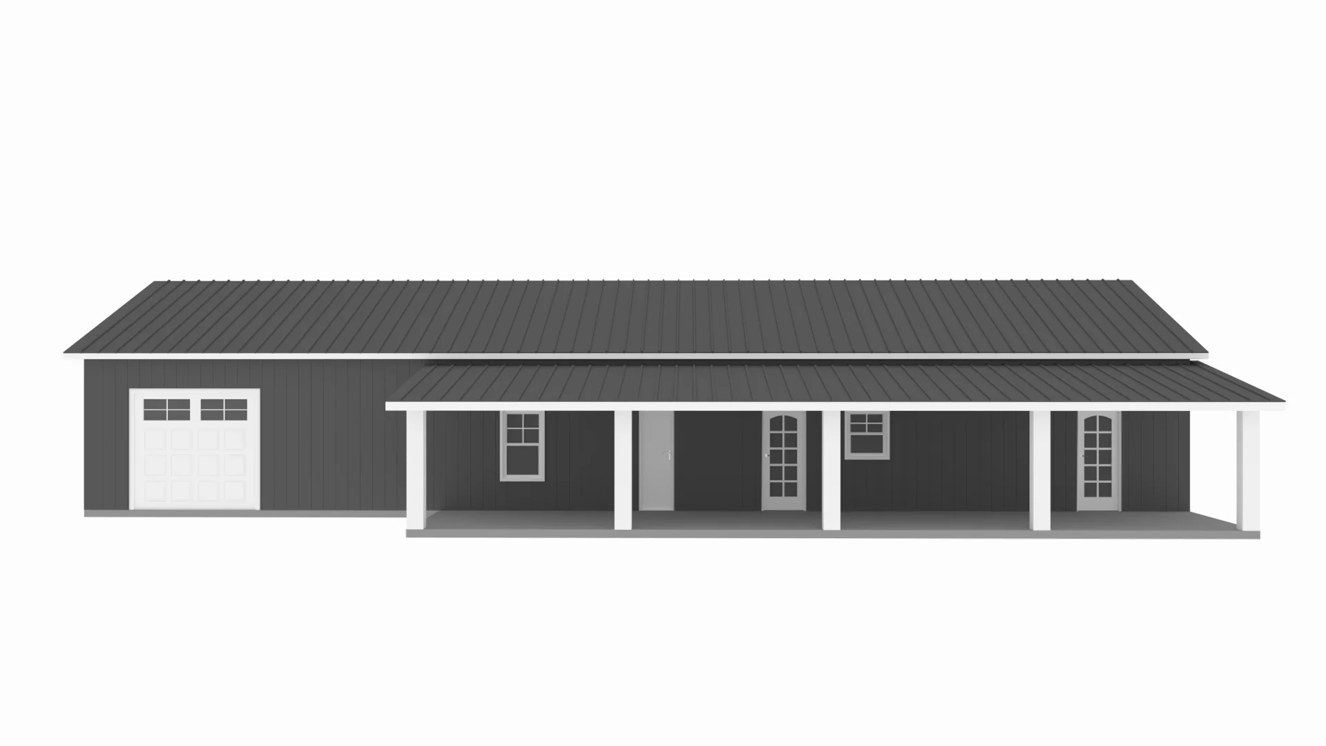 PL-64010 Westbury Barndominium House Plan - Image 7