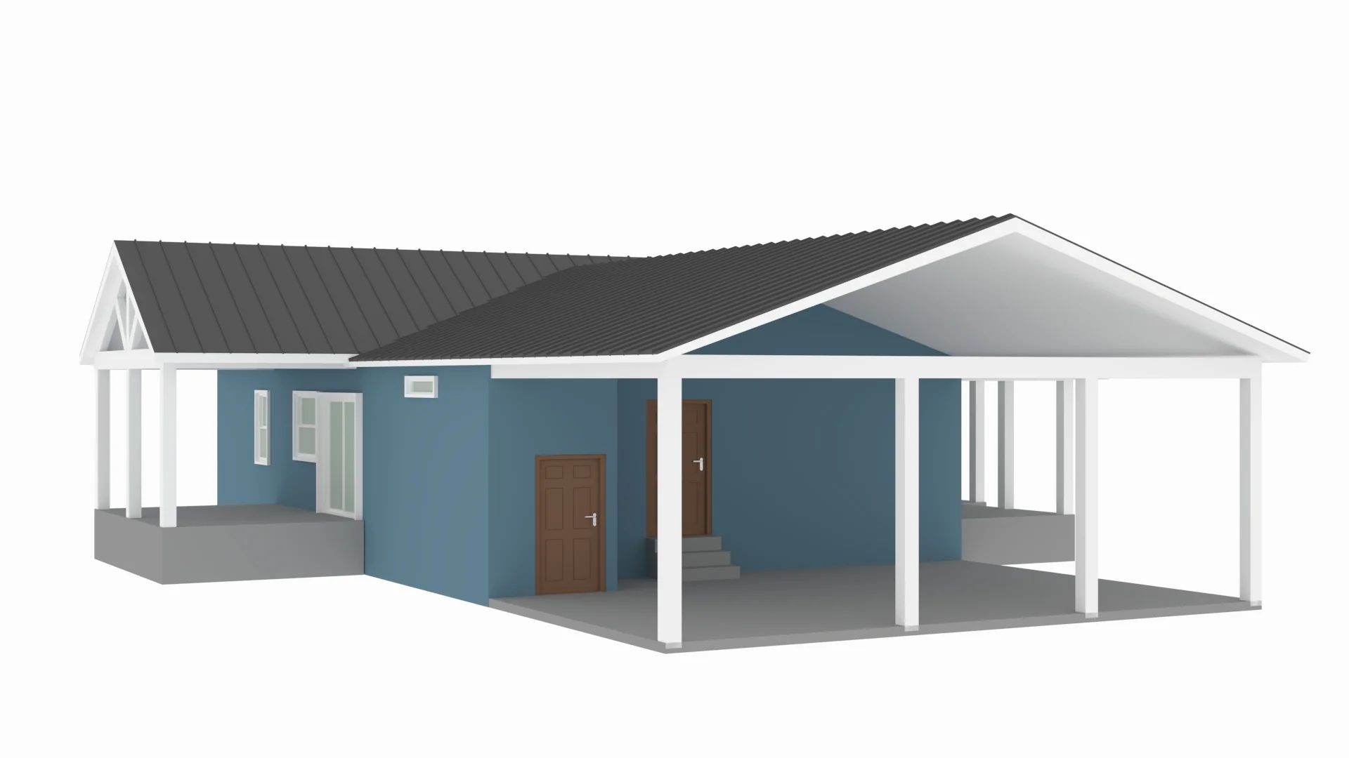PL-64011 Silverwood Barndominium House Plan - Image 10