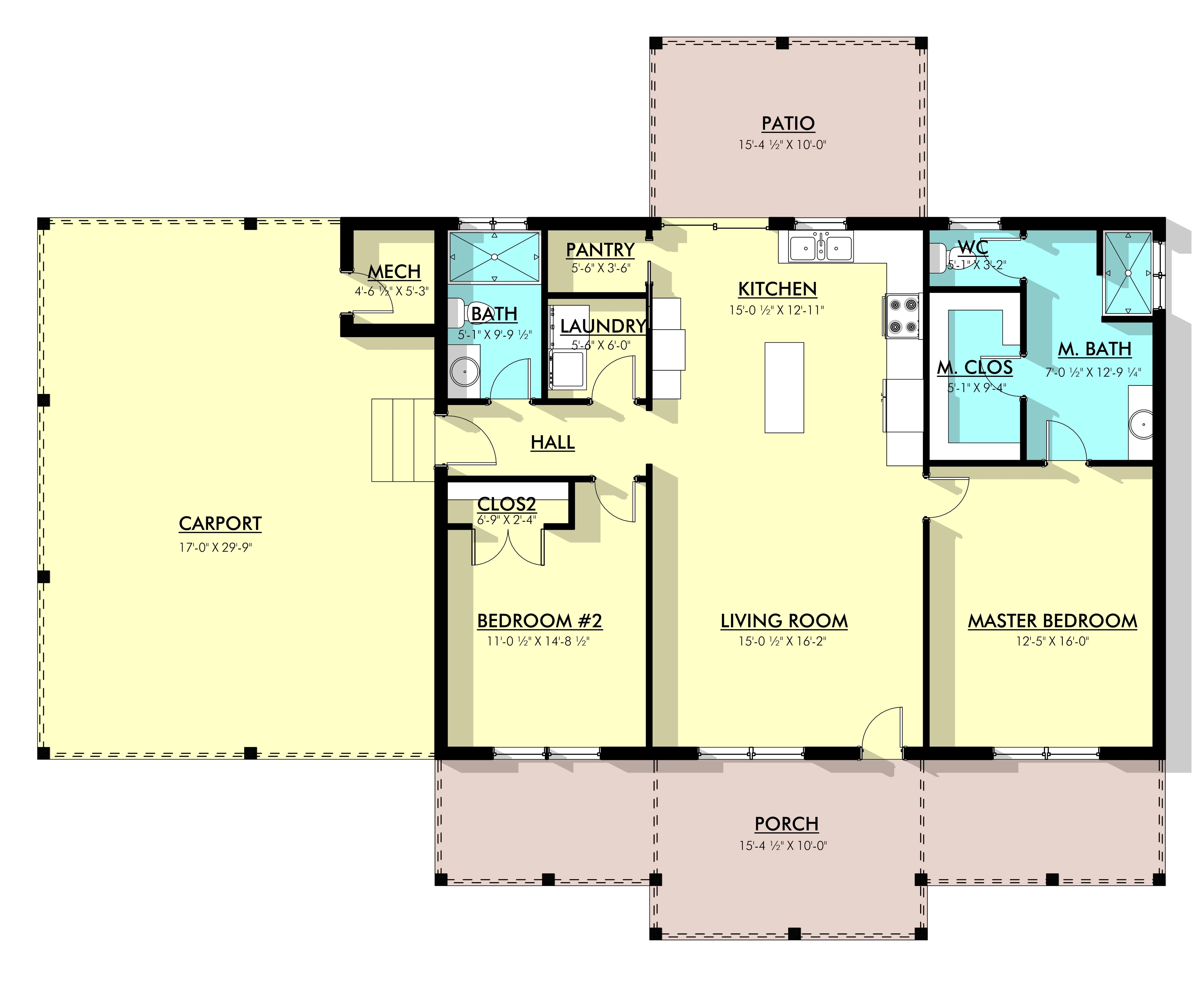 PL-64011 Silverwood Barndominium House Plan - Image 11