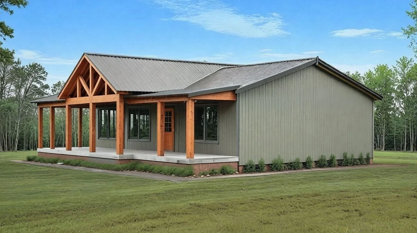 PL-64011 Silverwood Barndominium House Plan - Image 5