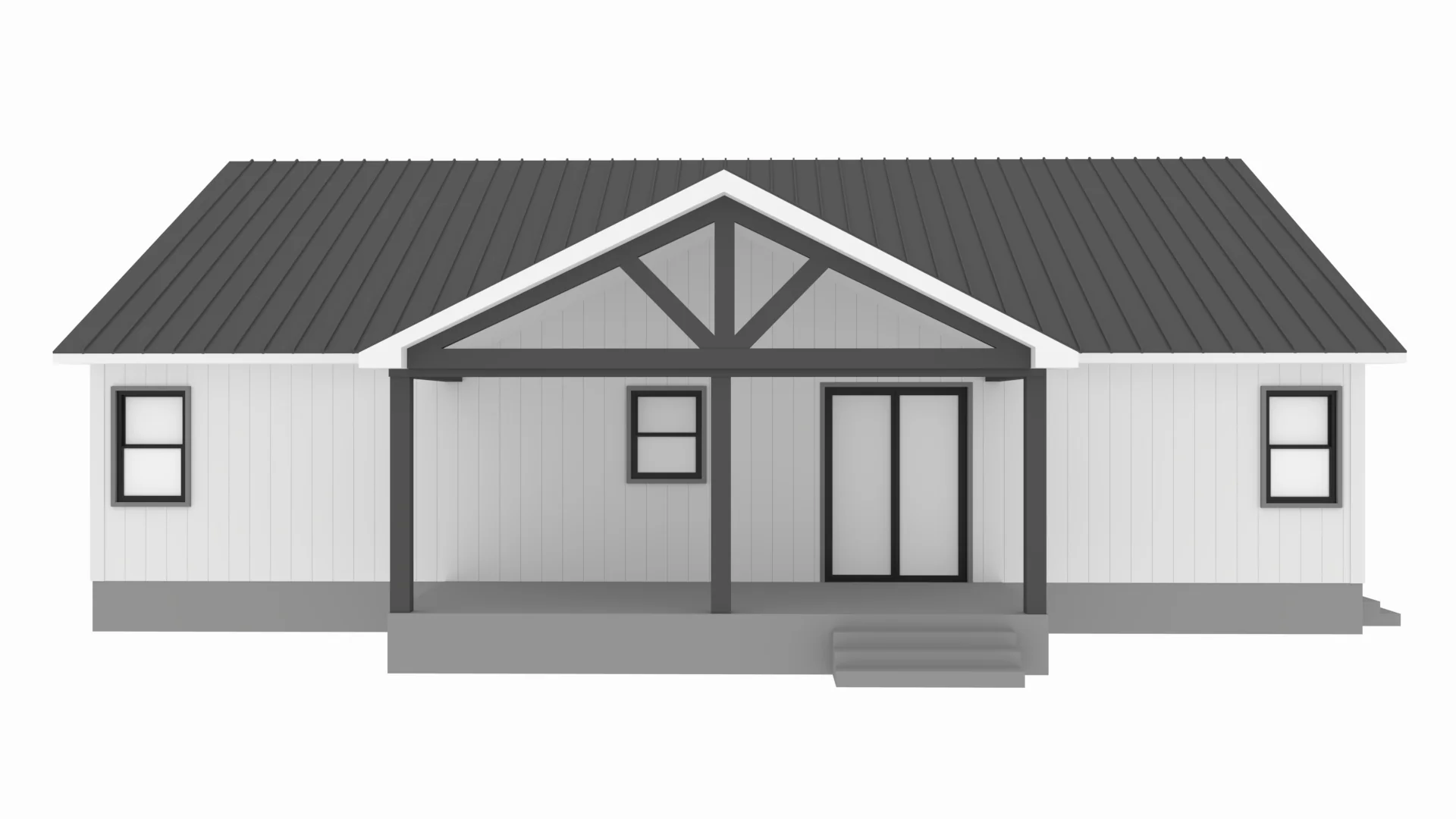 PL-64013 Gibbons Barndominium House Plan - Image 9