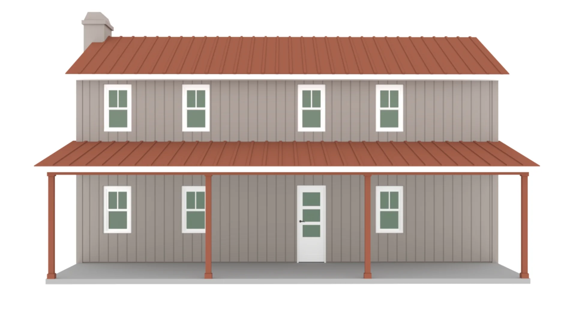 PL-64014 Cedar Barndominium House Plan - Image 9