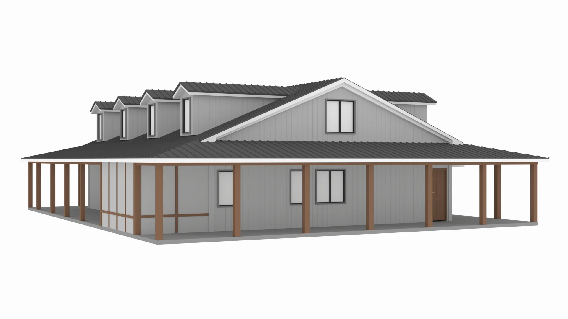 PL-64015 Sedona Barndominium House Plan - Image 10