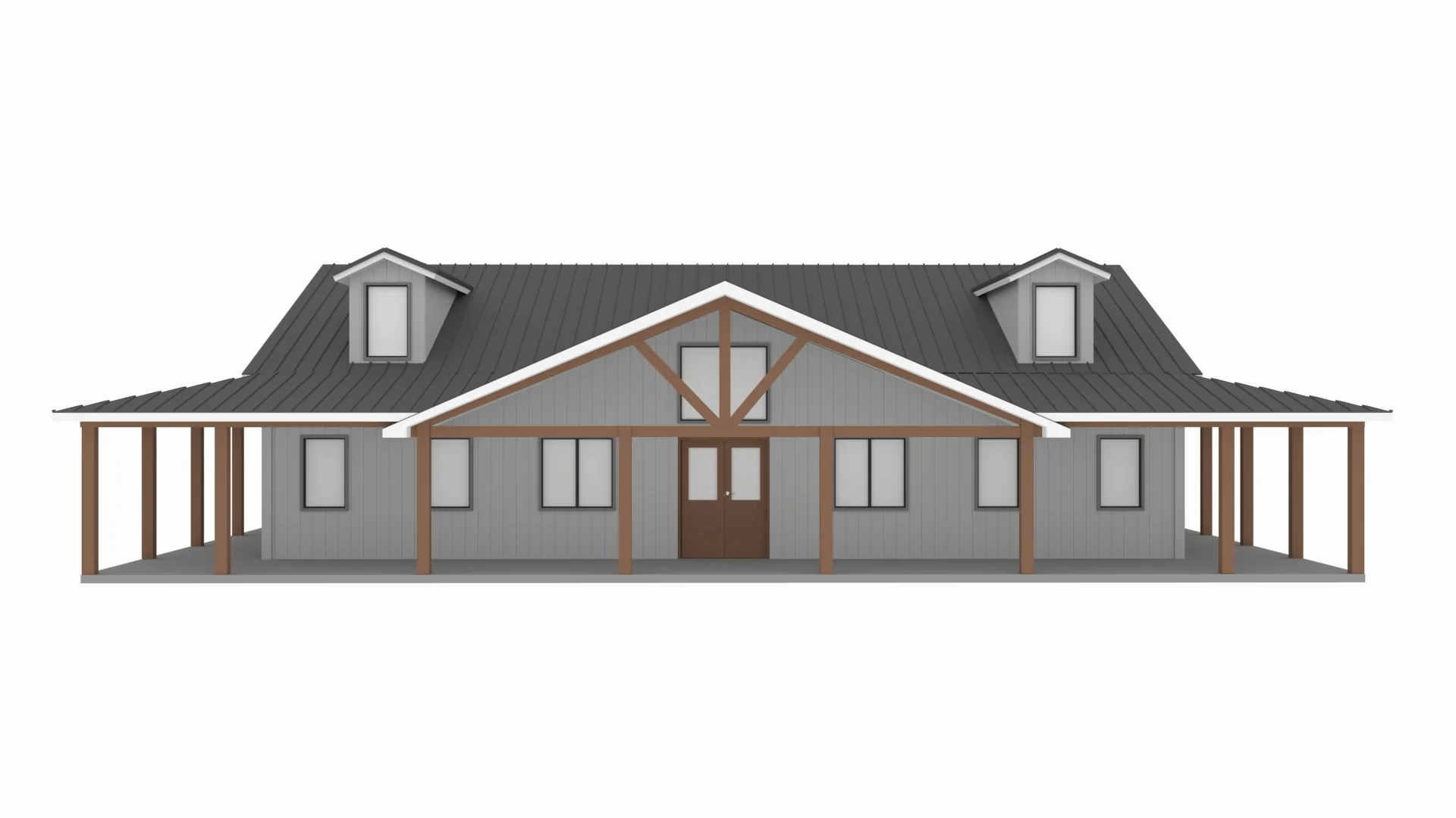 PL-64015 Sedona Barndominium House Plan - Image 7