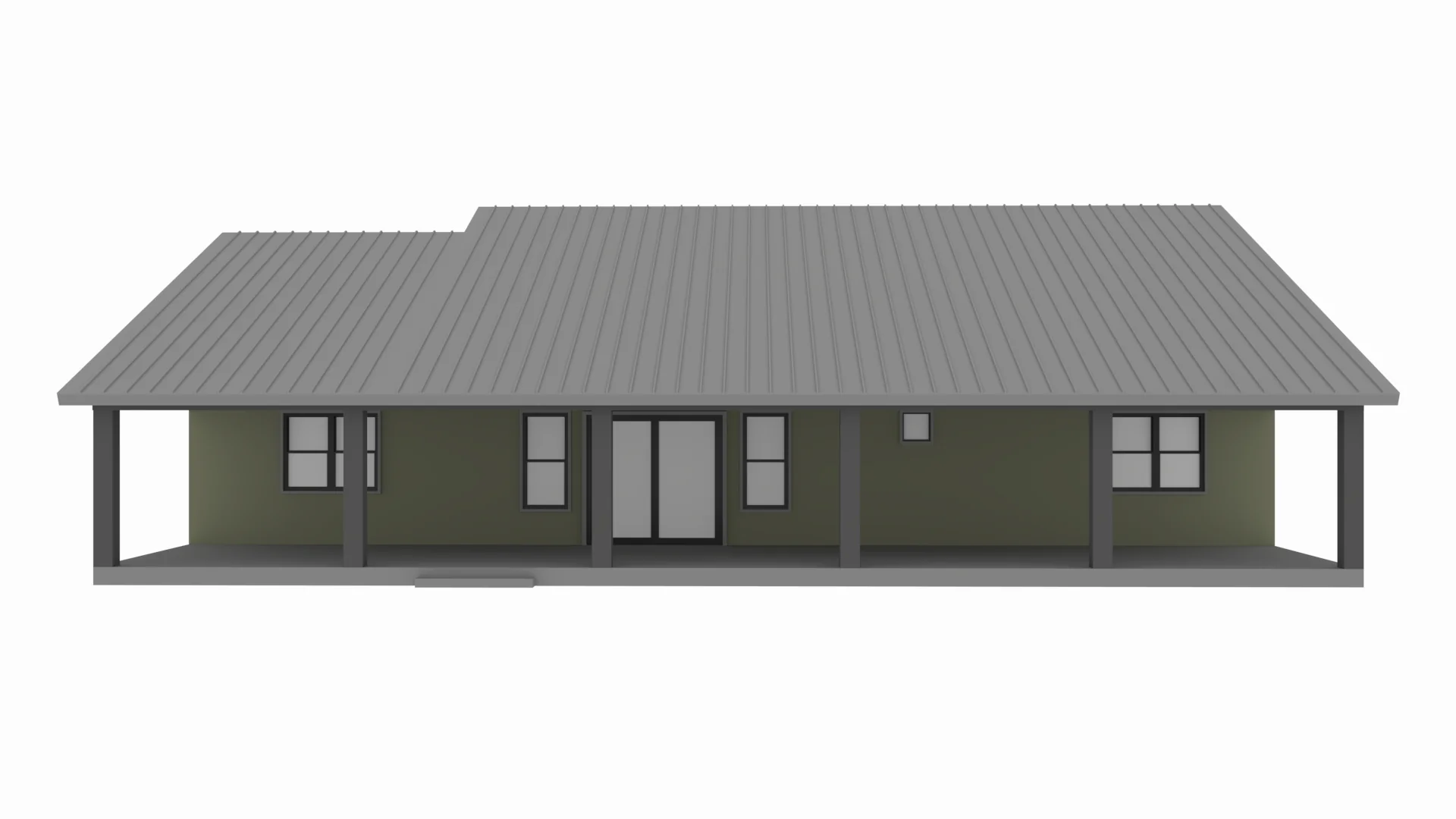 PL-64016 Ellis Barndominium House Plan - Image 7