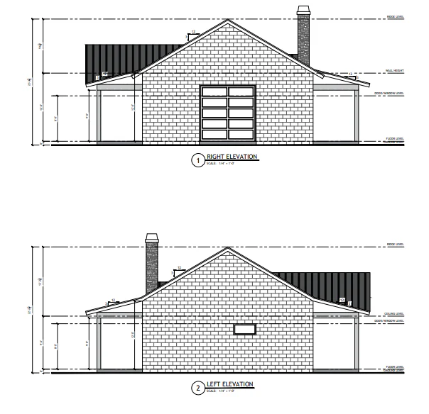 PL-64017 Pecan Barndominium House Plan - Image 9