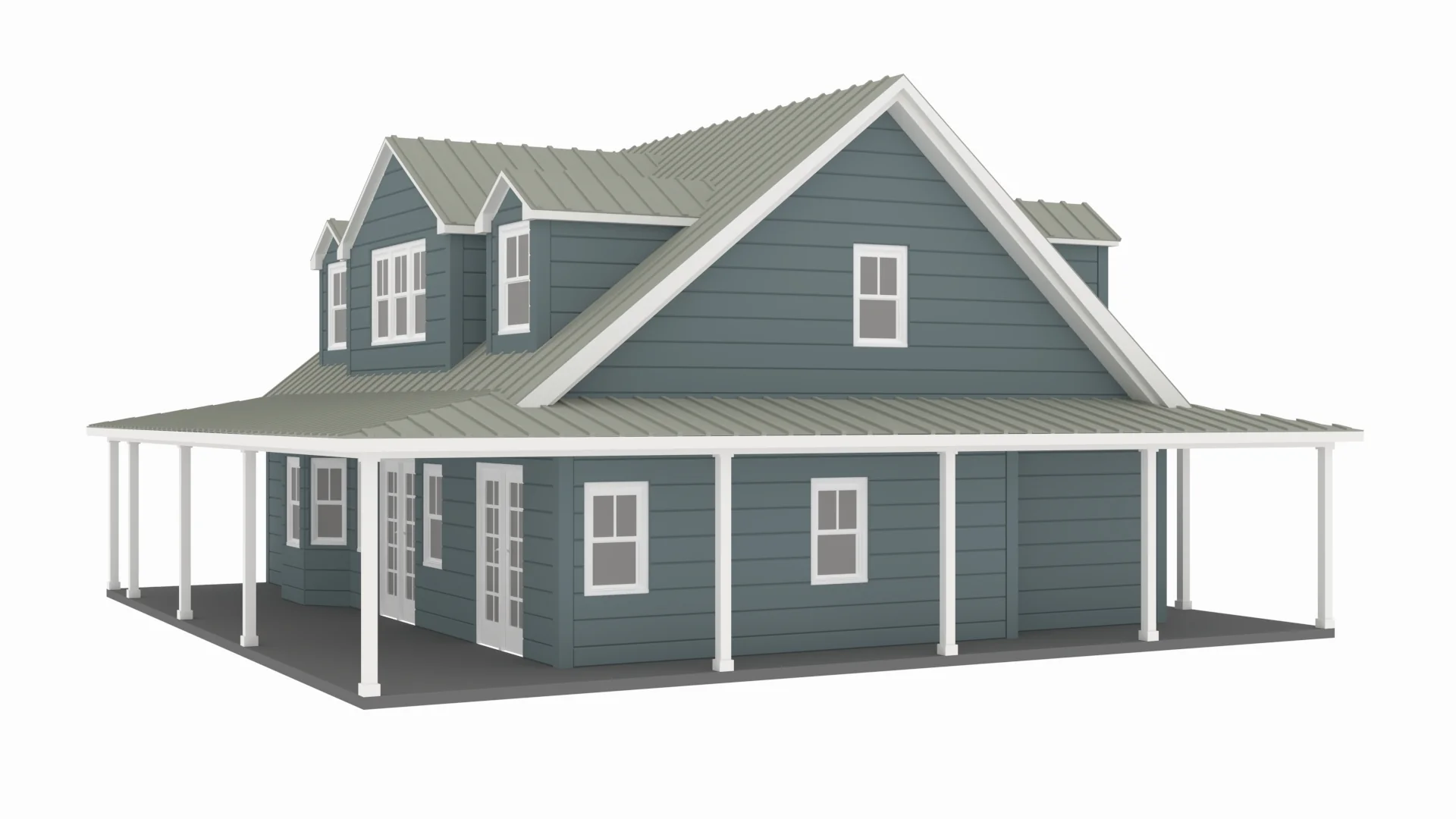 PL-64018 Tarantino Barndominium House Plan - Image 7