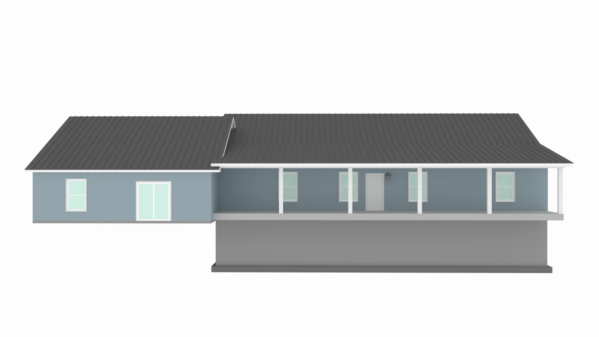 PL-64020 Nussfield Barndominium House Plan - Image 5