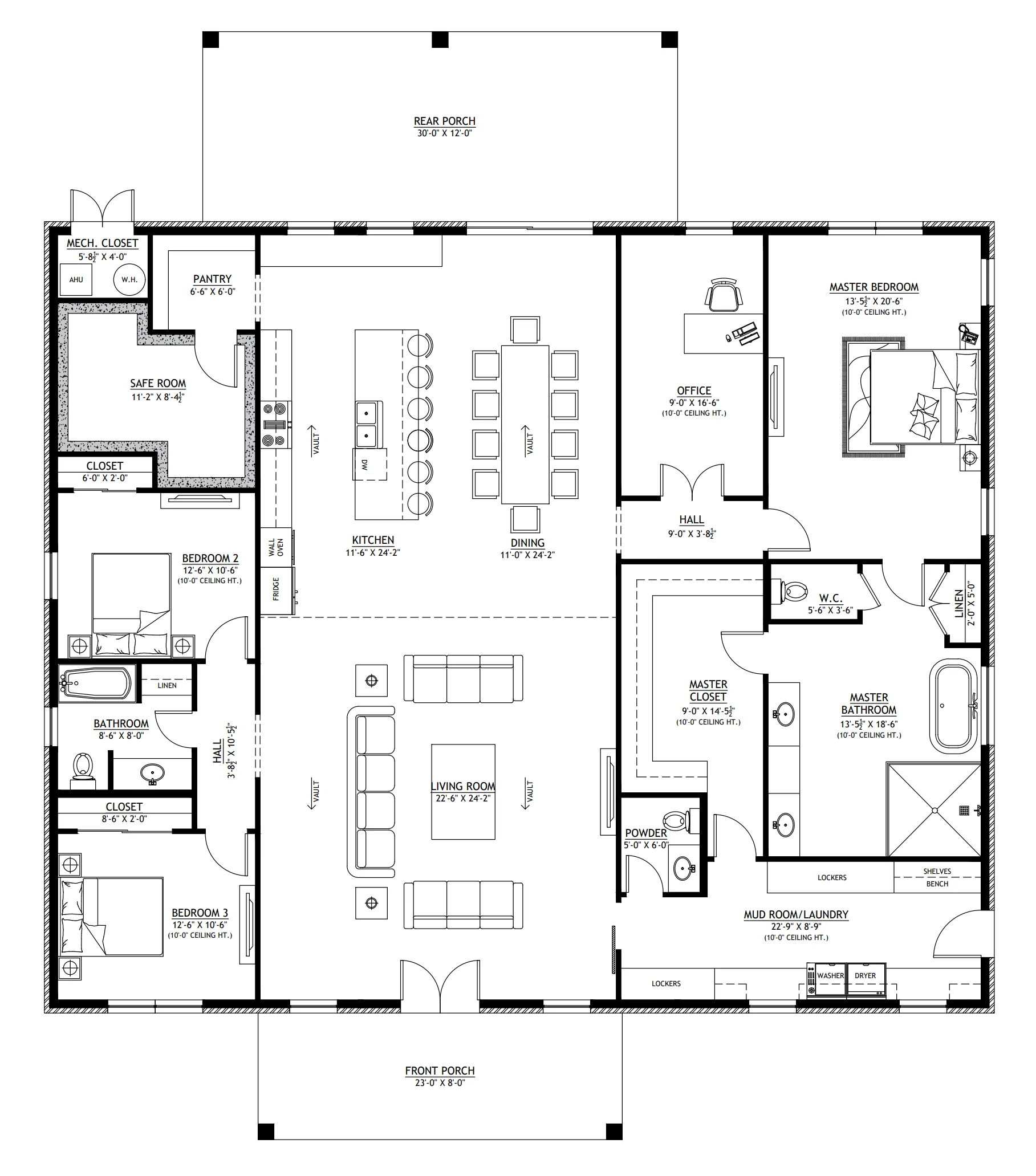 PL-64021 Damon Barndominium House Plan - Image 14