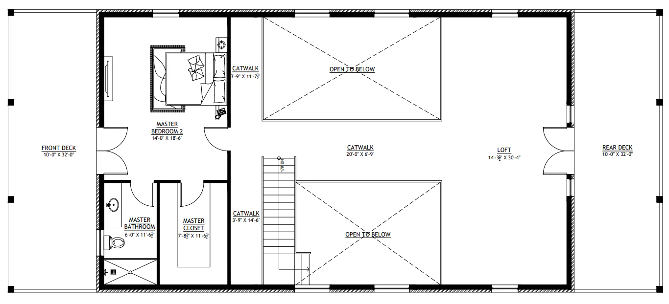PL-64022 April Barndominium House Plan - Image 10