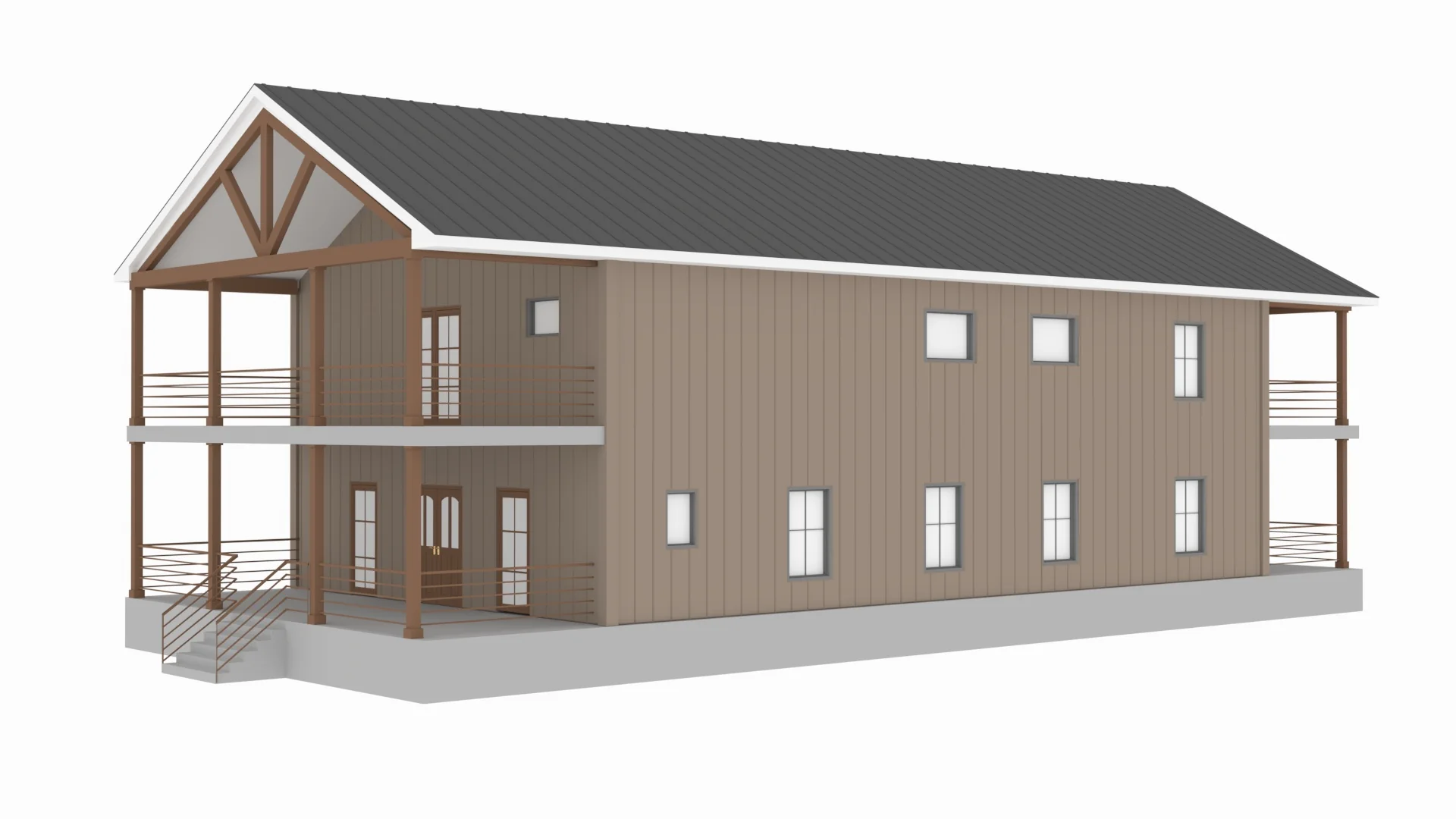 PL-64022 April Barndominium House Plan - Image 5