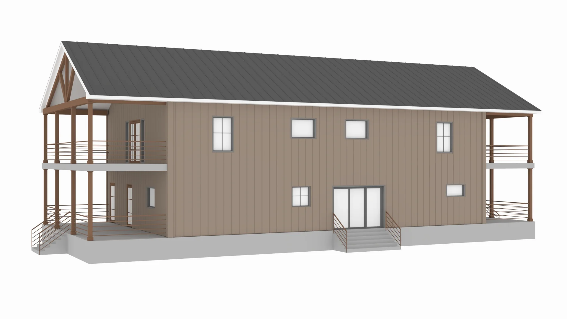 PL-64022 April Barndominium House Plan - Image 6
