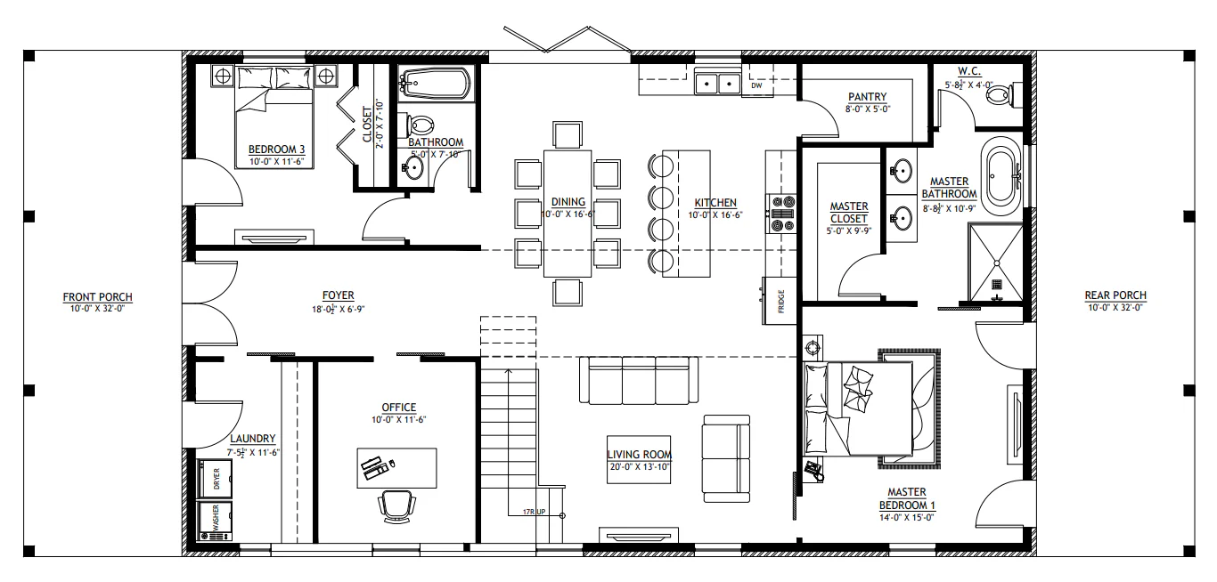 PL-64022 April Barndominium House Plan - Image 9