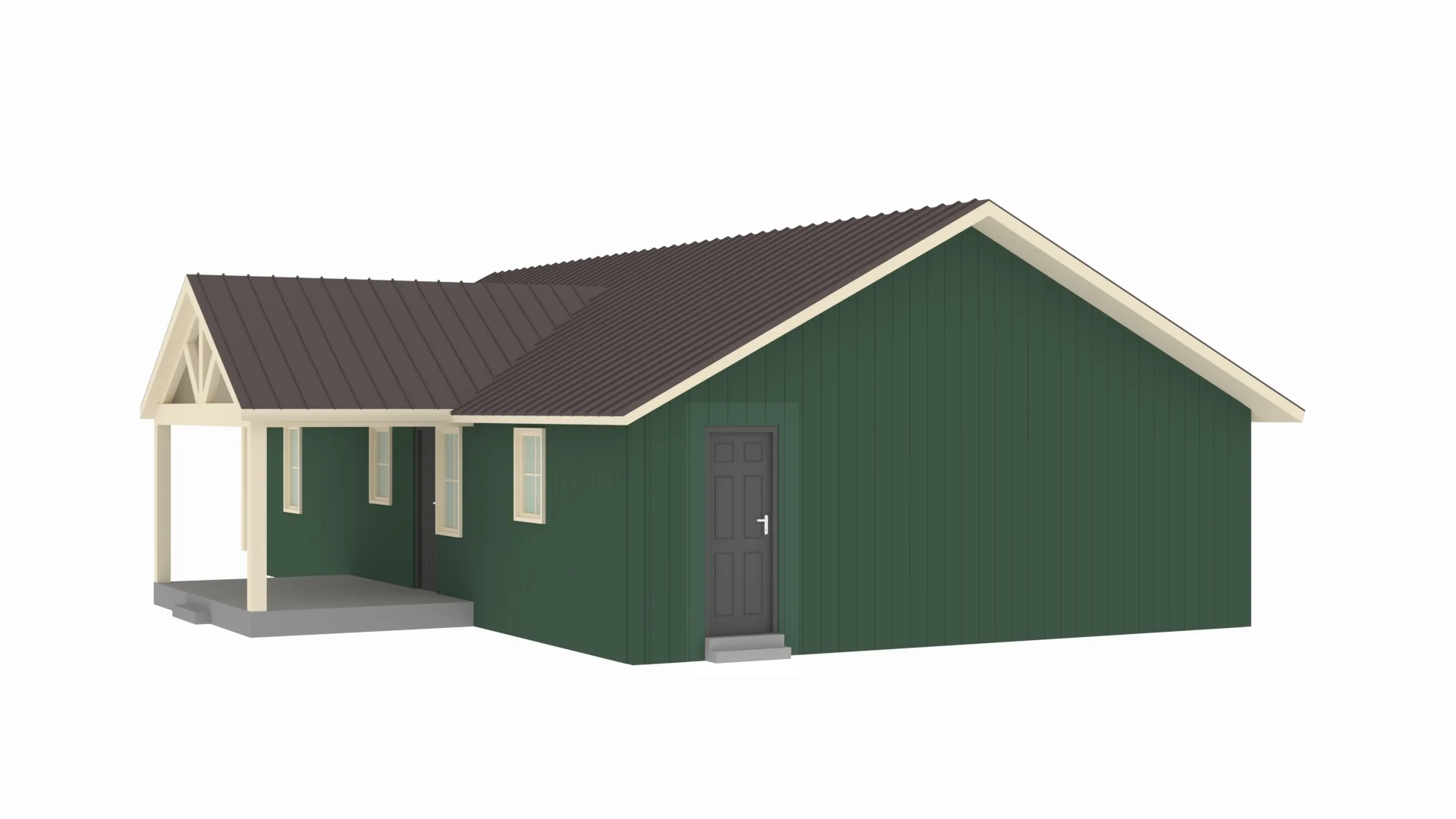 PL-64024 Thompson Barndominium House Plan - Image 10
