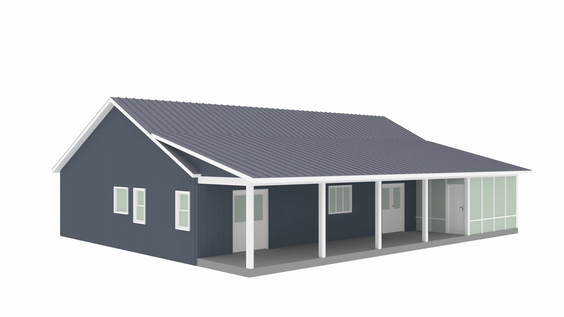 PL-64025 Joy Barndominium House Plans - Image 5