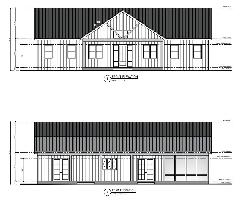 PL-64025 Joy Barndominium House Plans - Image 7