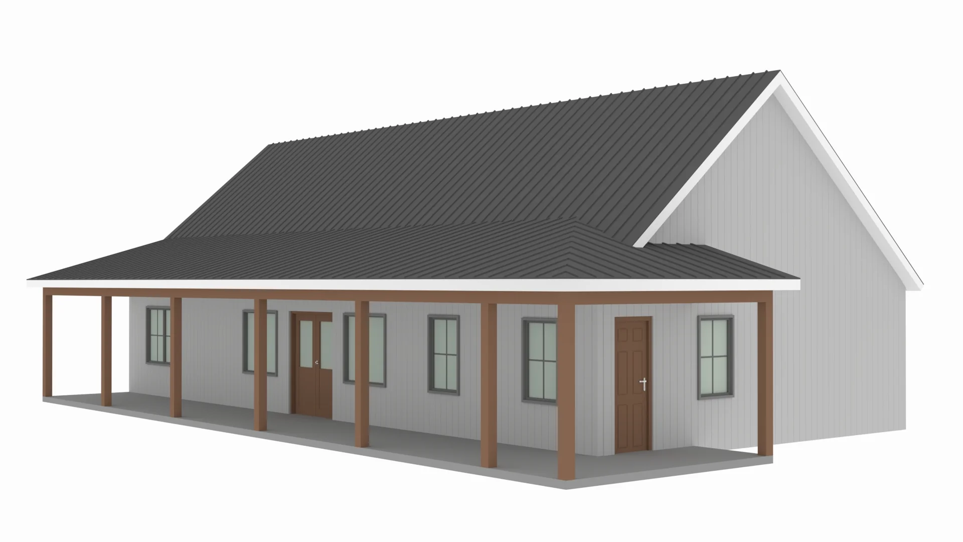 PL-64031 Ford Barndominium House Plan - Image 10