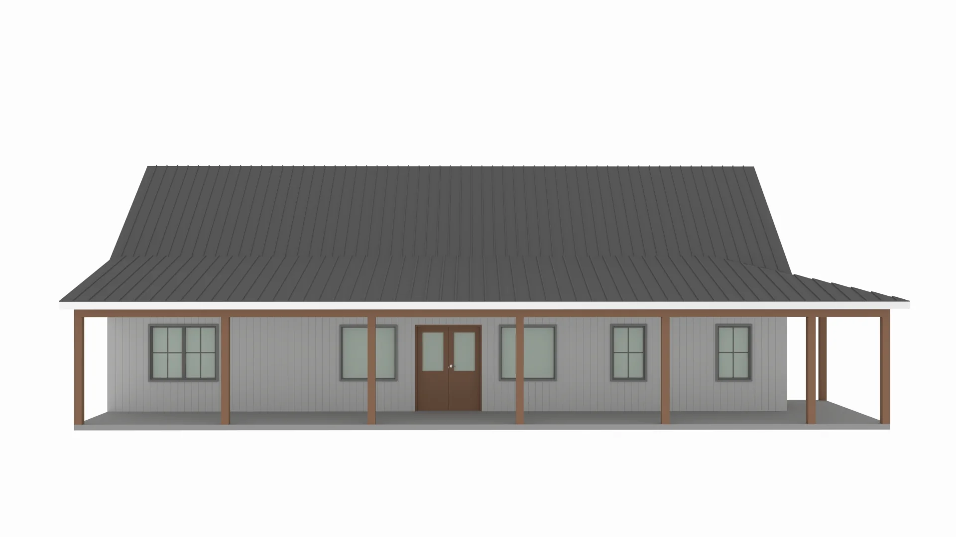 PL-64031 Ford Barndominium House Plan - Image 9