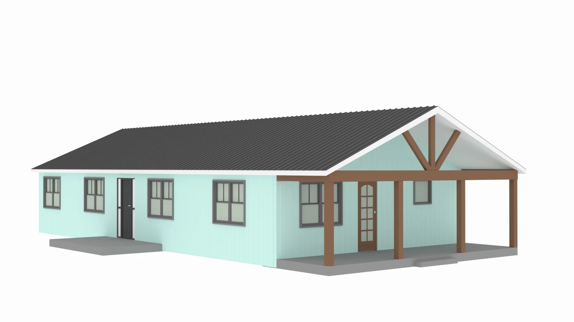 PL-64032 Abraham Barndominium House Plan - Image 10
