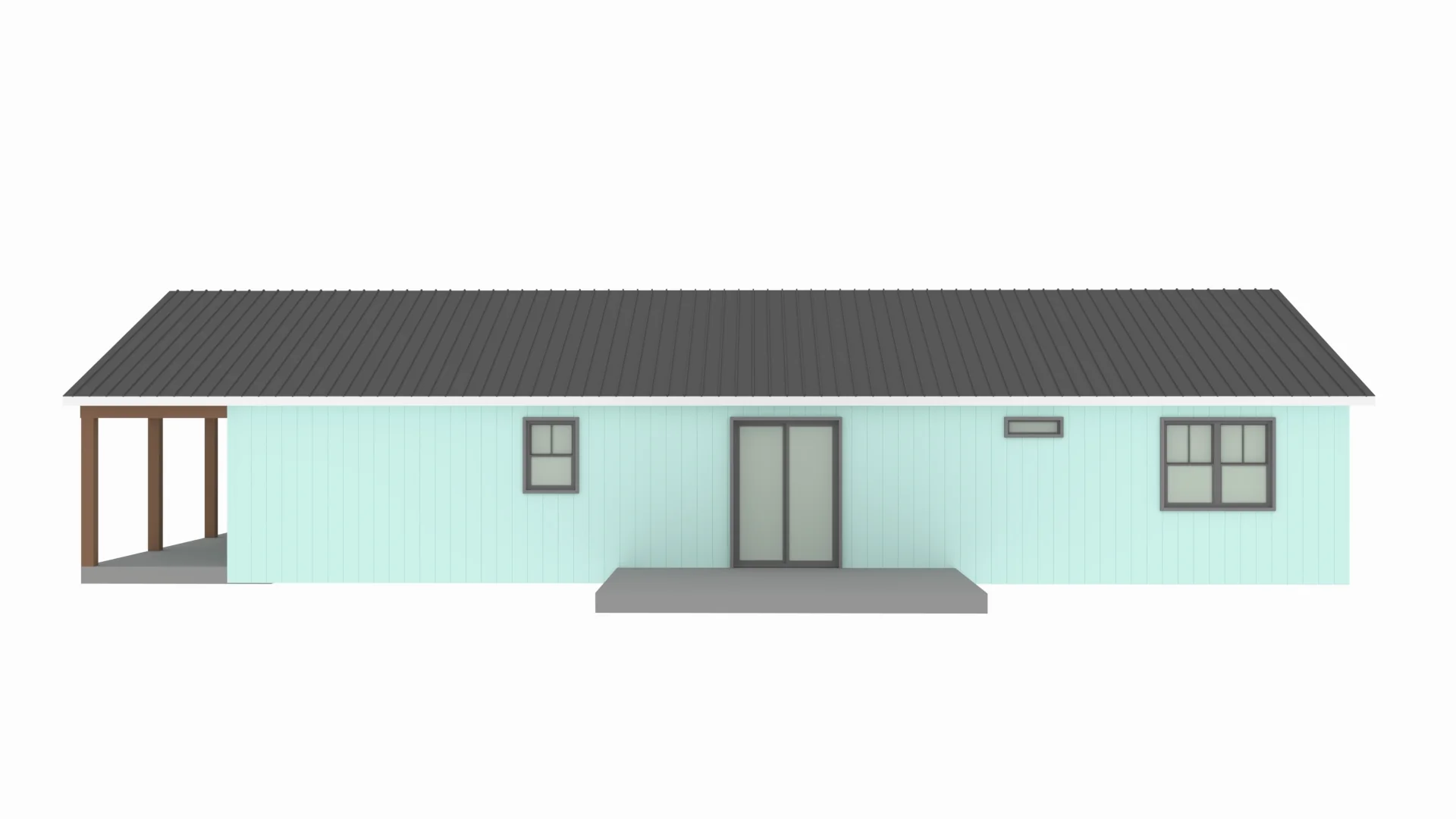 PL-64032 Abraham Barndominium House Plan - Image 11