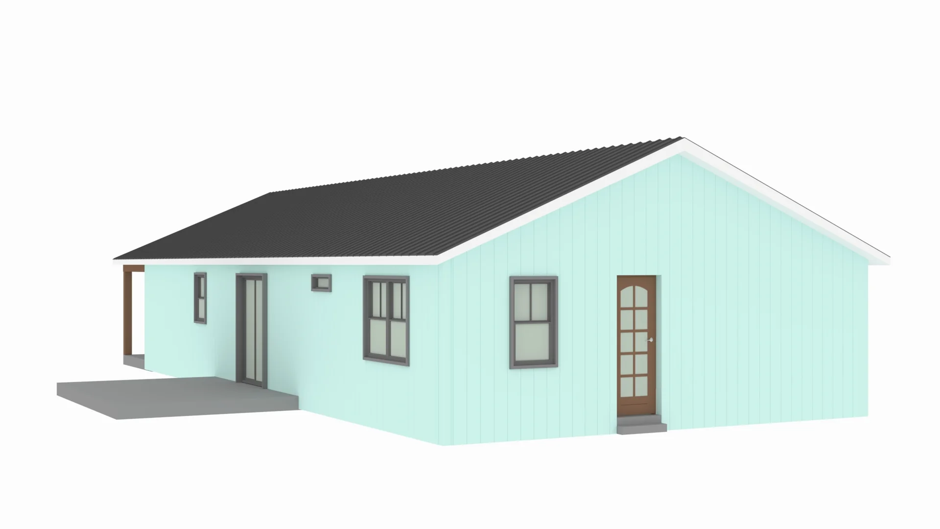 PL-64032 Abraham Barndominium House Plan - Image 12