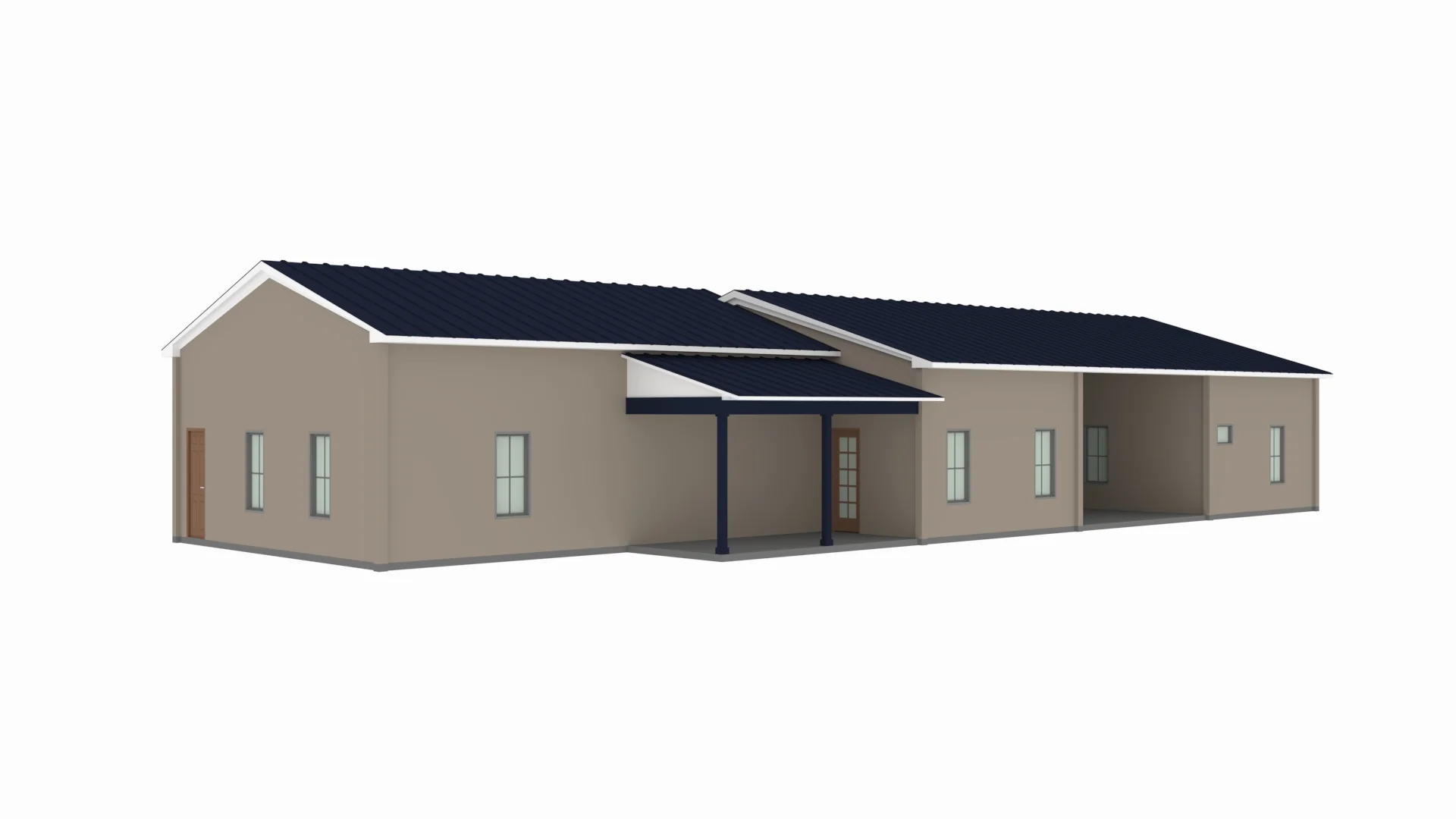 PL-64033 Erica Barndominium House Plan - Image 7