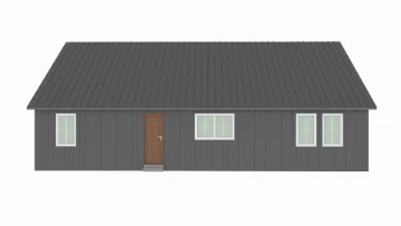 PL-64035 Norman Barndominium House Plan - Image 8