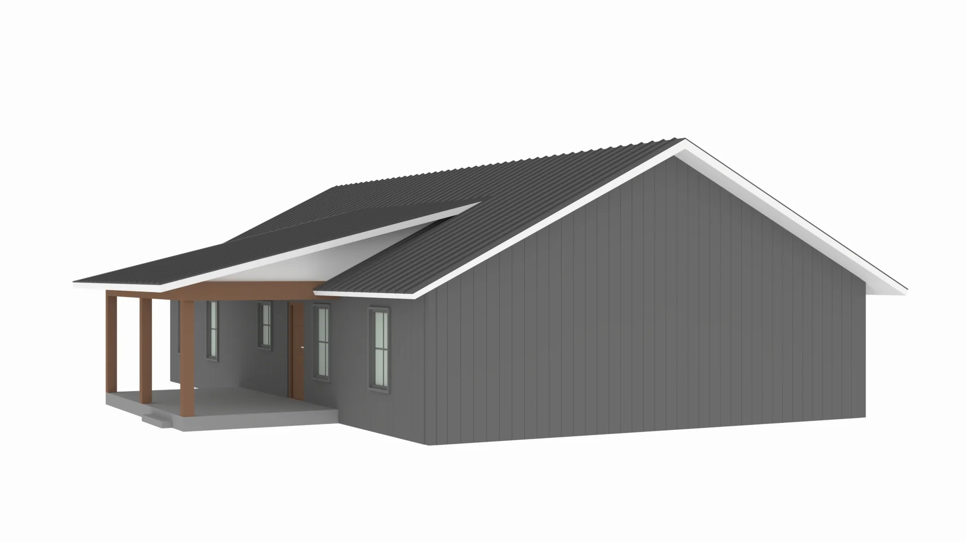 PL-64037 Fossil Barndominium House Plan - Image 12