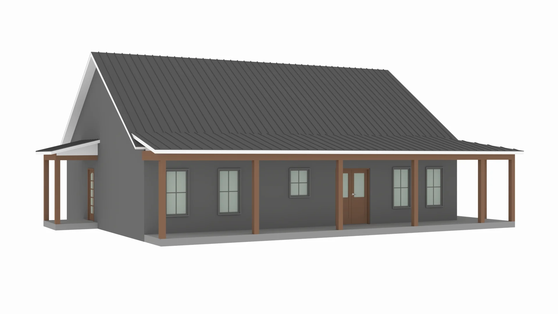 PL-64039 Amanda Barndominium House Plan - Image 12