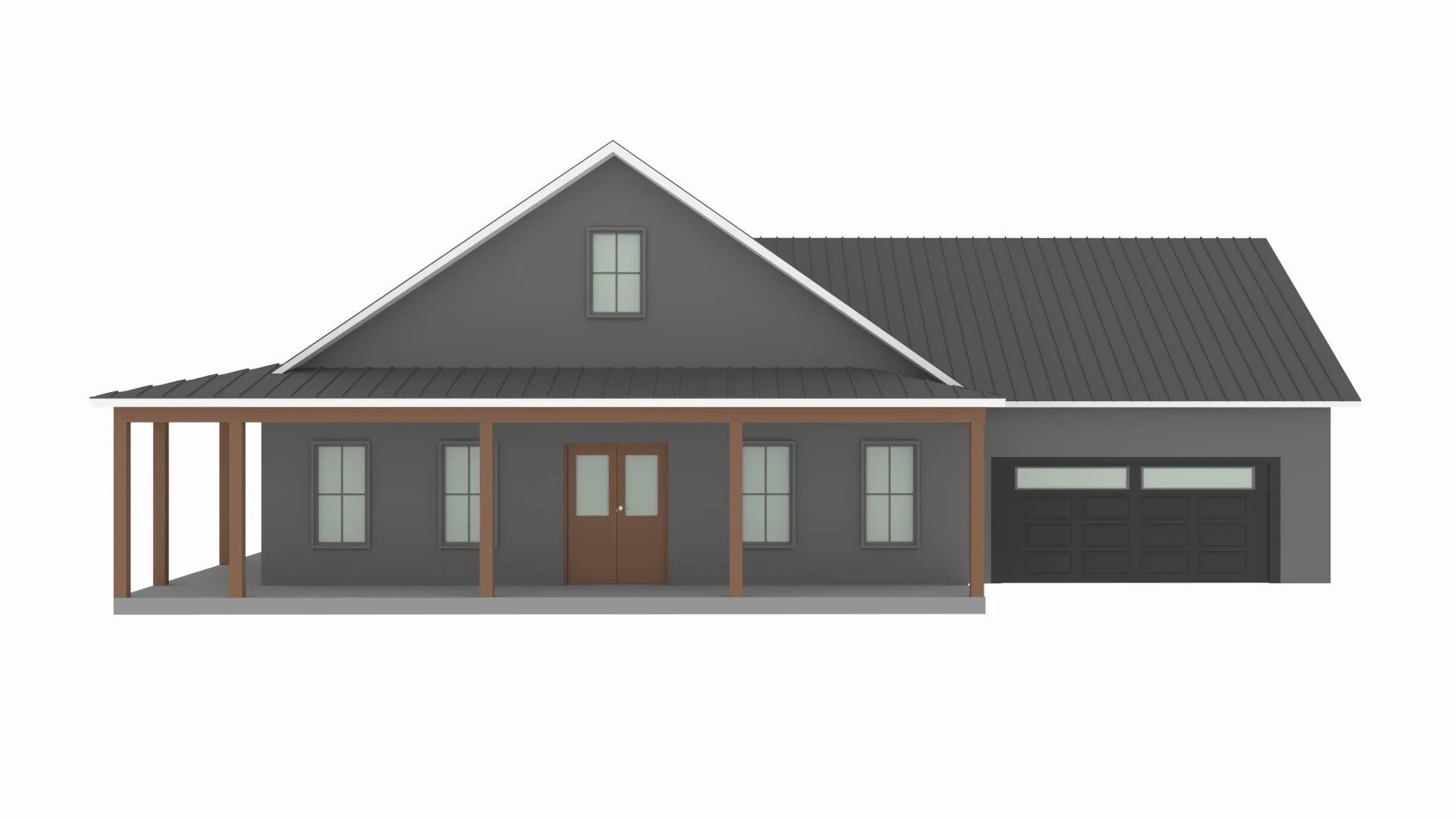 PL-64039 Amanda Barndominium House Plan - Image 9