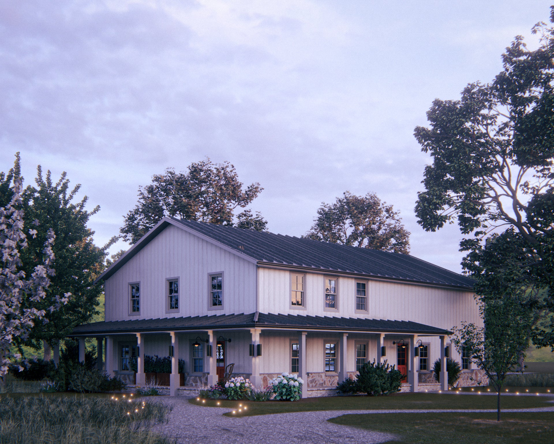 PL-69193 Westchase Barndominium House Plan - Image 3