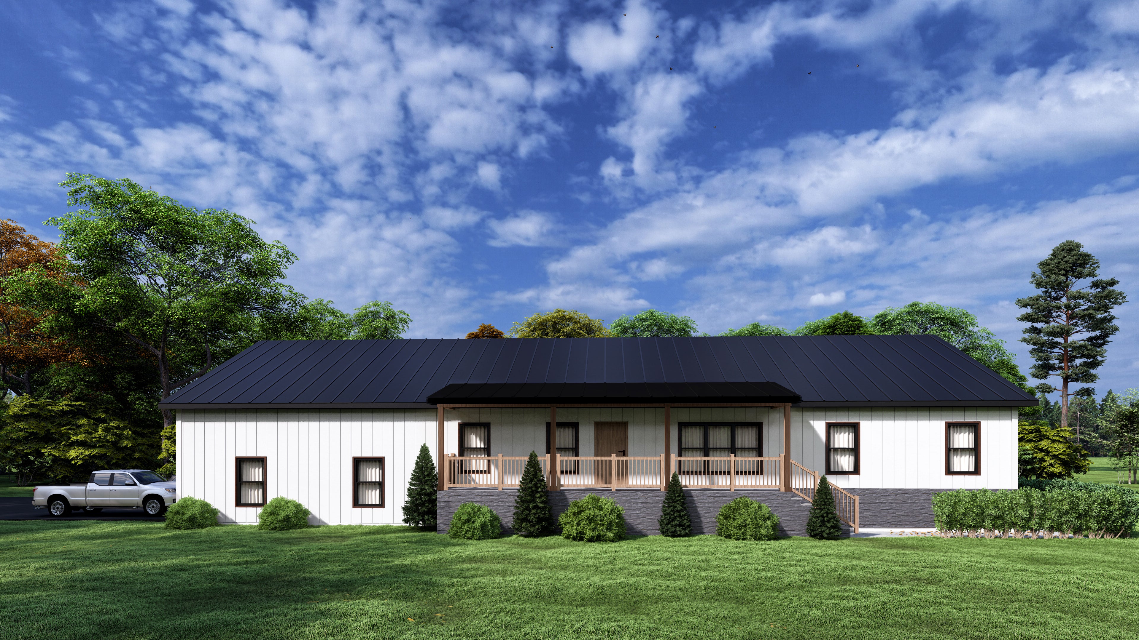 PL-69198 Shiloh Barndominium House Plan - Image 5