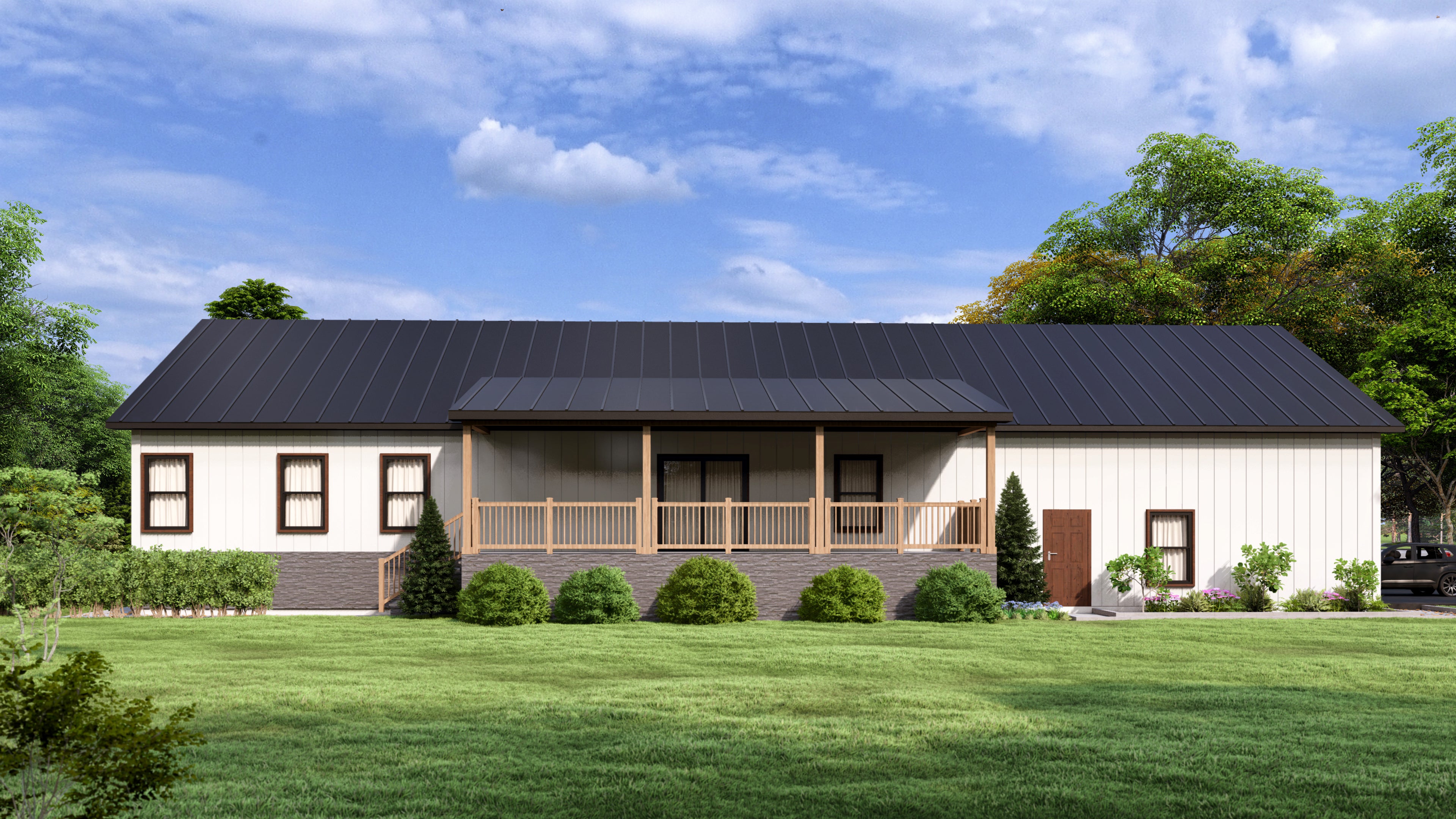 PL-69198 Shiloh Barndominium House Plan - Image 6