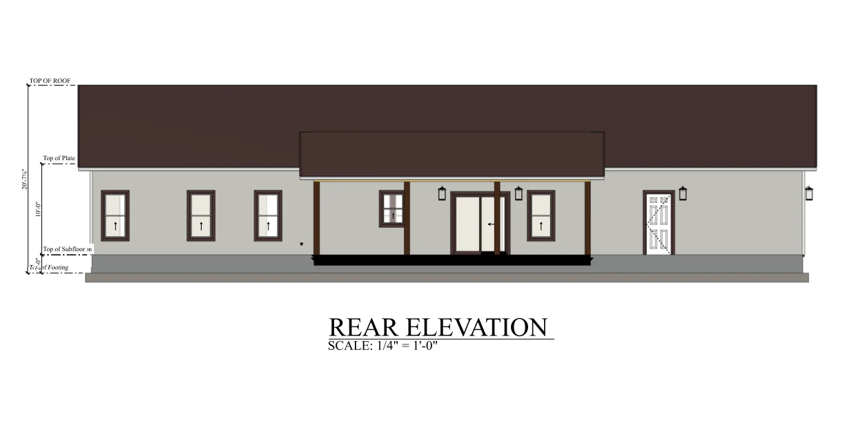 PL-71001 Olivia Barndominium House Plan - Image 7