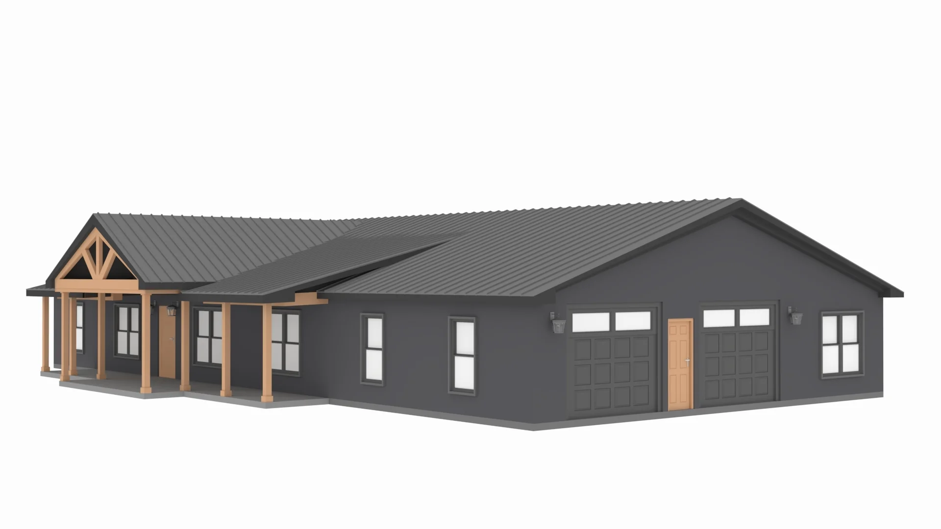 PL-71002 Riley Barndominium House Plan - Image 13