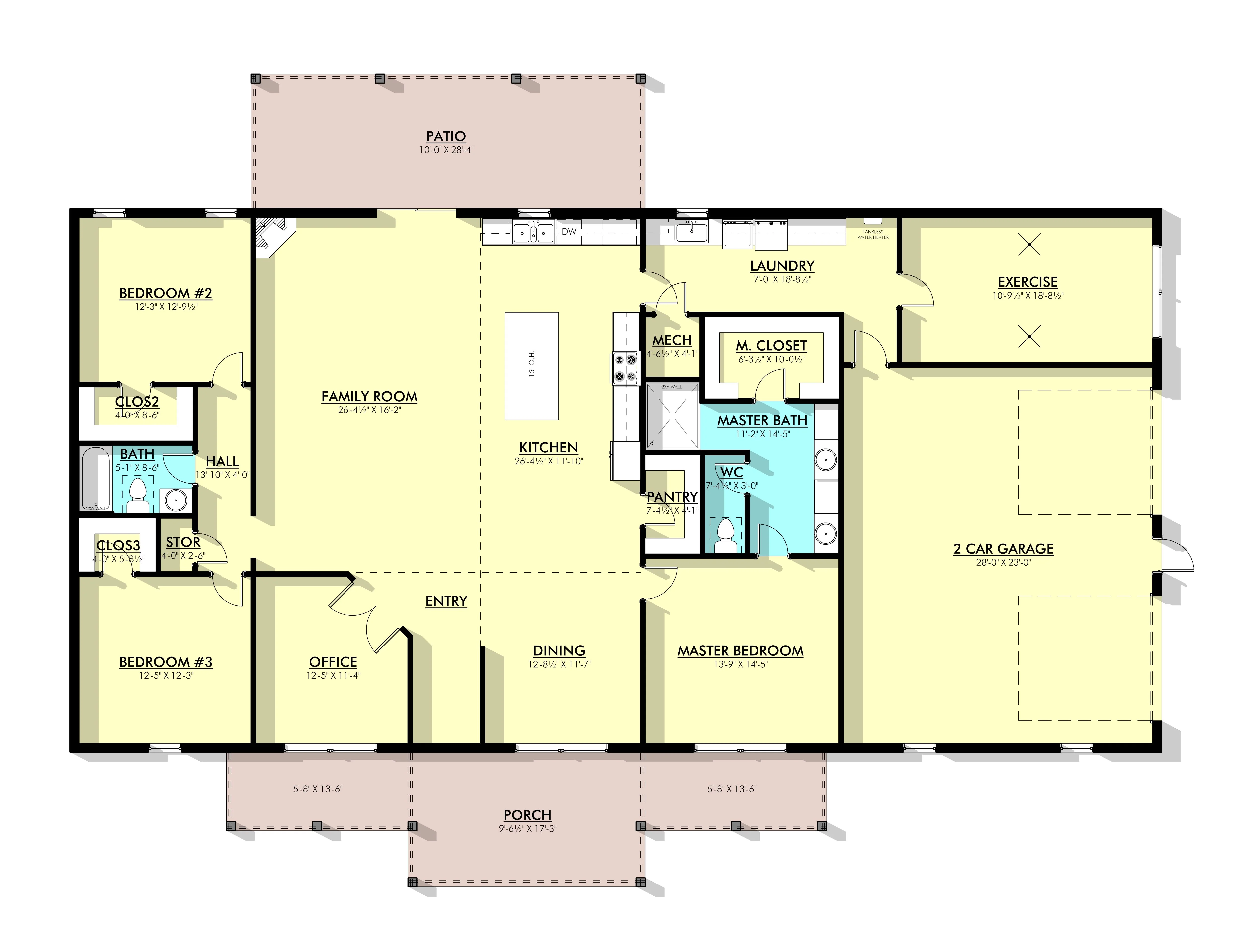 PL-71002 Riley Barndominium House Plan - Image 20