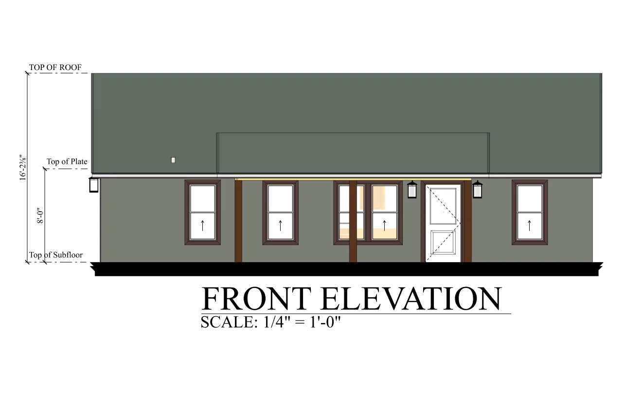 PL-71003 Jericho Barndominium House Plan - Image 17