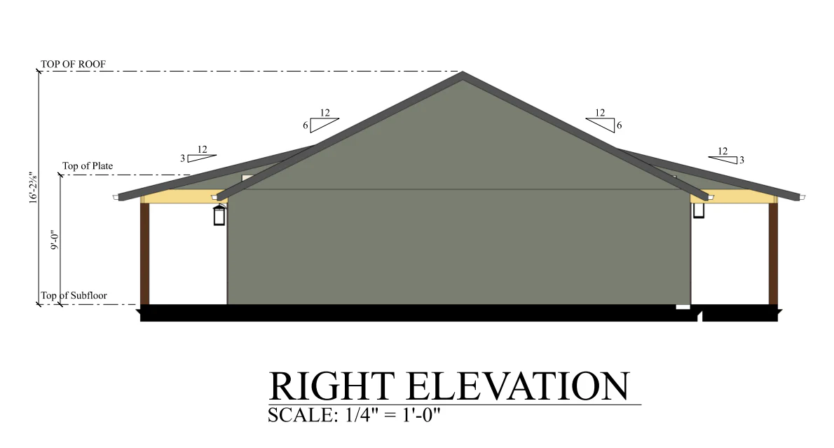 PL-71003 Jericho Barndominium House Plan - Image 19